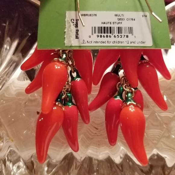 Kate Spade Haute Stuff Pepper Earrings - Picture 2 of 4